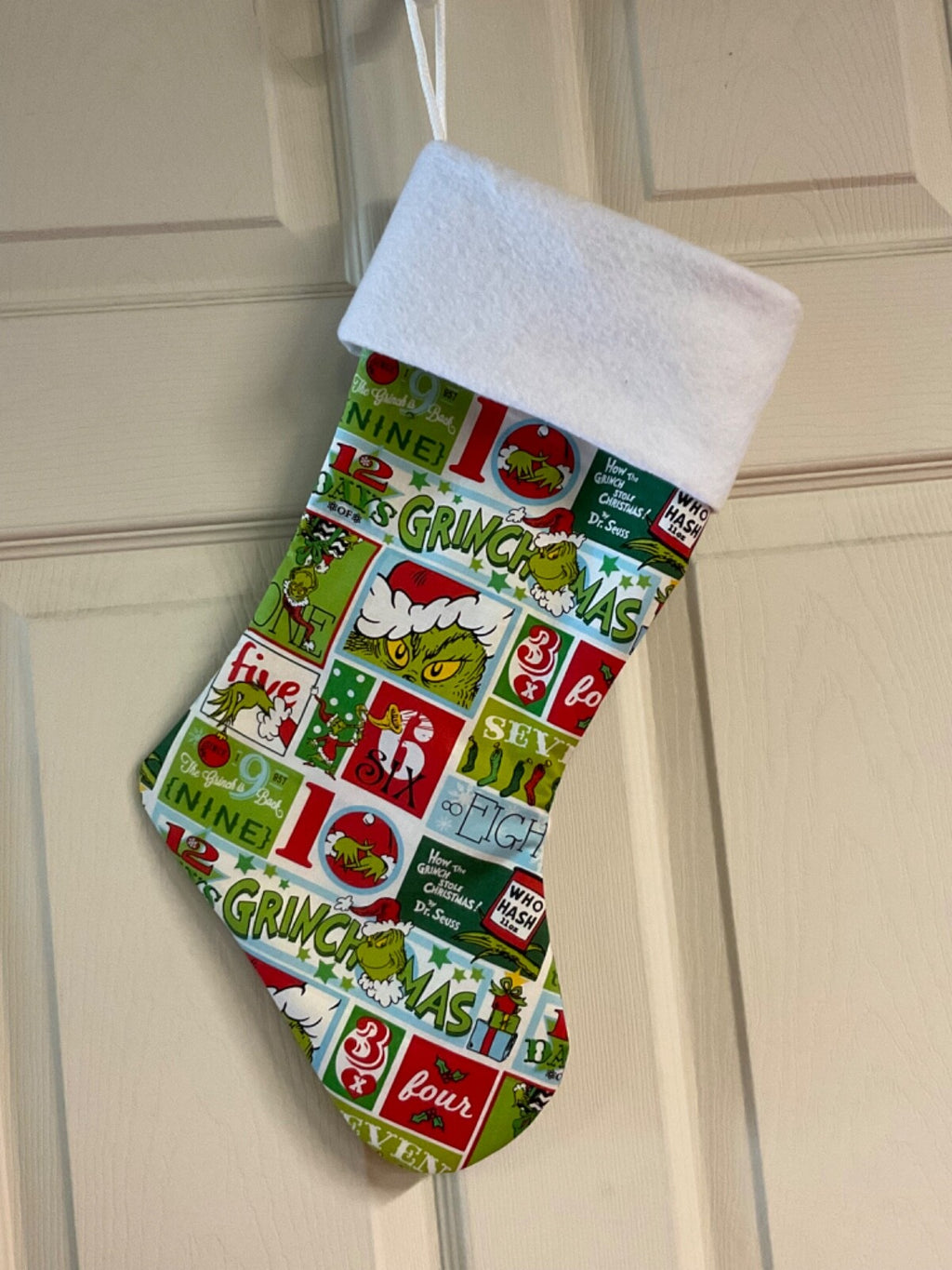 The Grinch Christmas Stocking