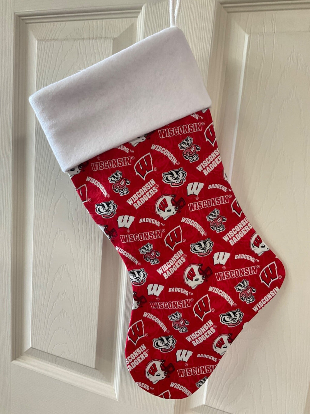 Wisconsin Badgers Christmas Stocking