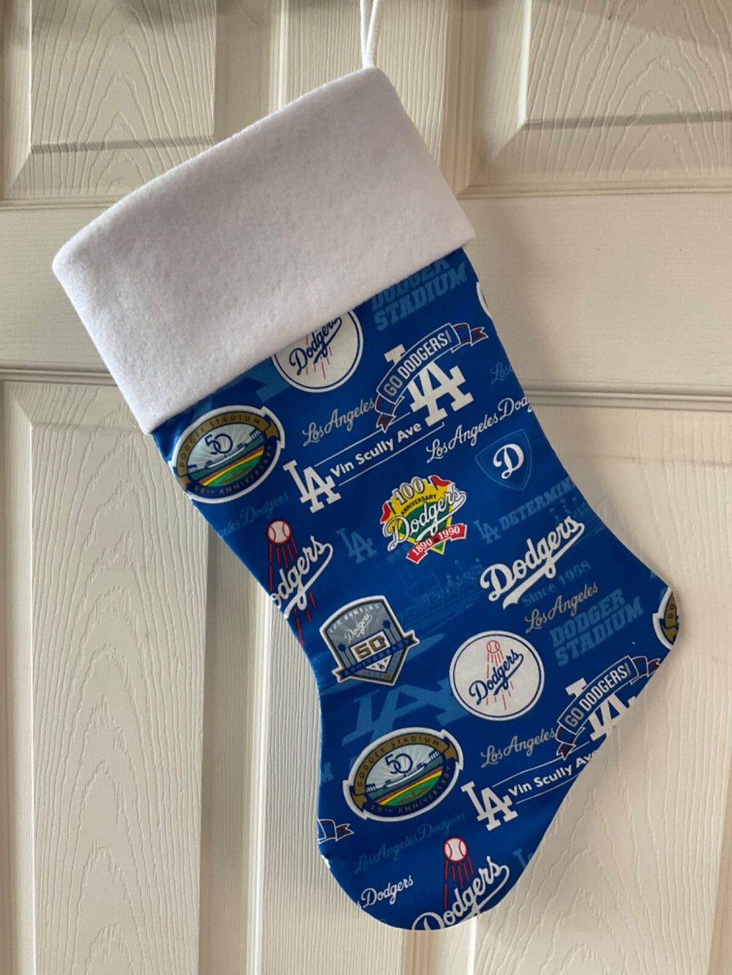 LA Dodgers Dodgers Stadiums Christmas Stocking