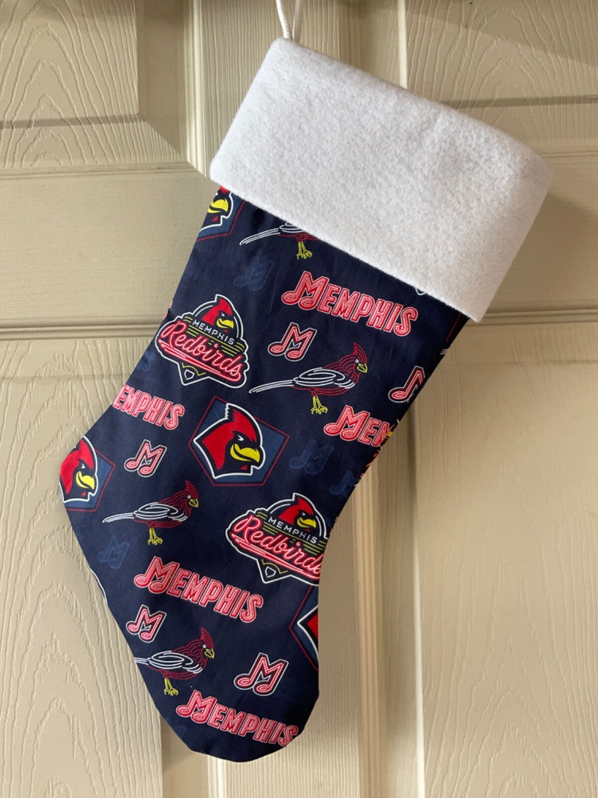 Memphis Redbirds Christmas Stocking