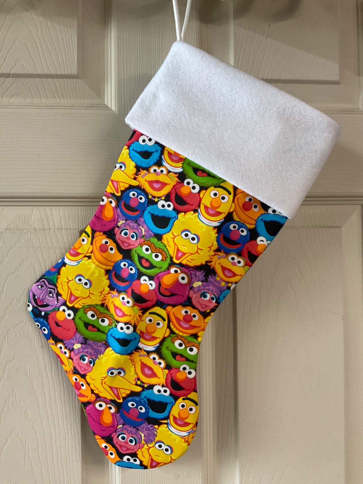 Big Bird ang Friends Christmas Stocking