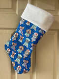 Medical Doggies Christmas Stocking