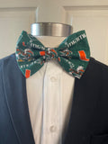Miami Harricanes Pre-tied Bow Ties