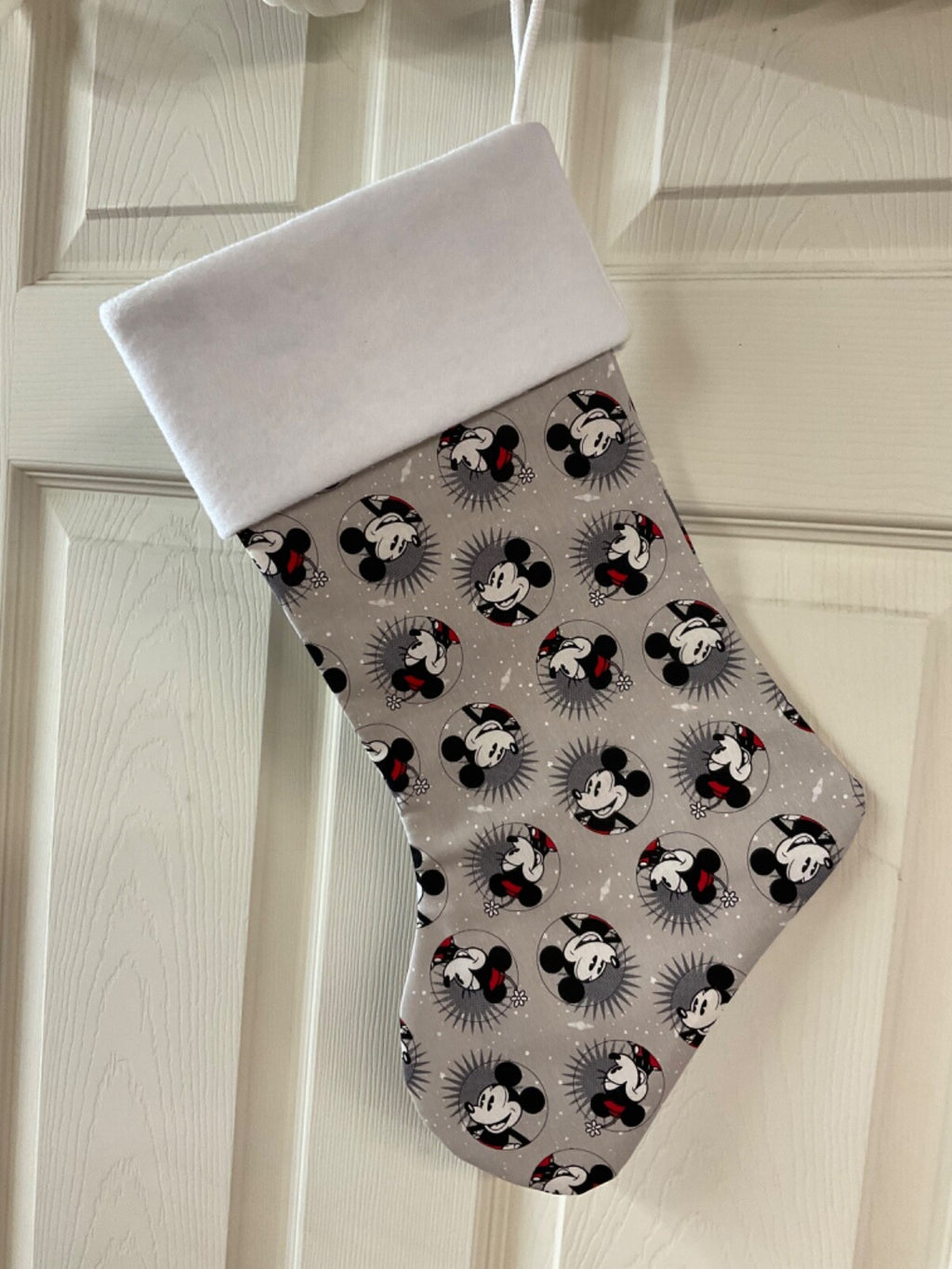 Mickey and Minnie Christmas Stocking