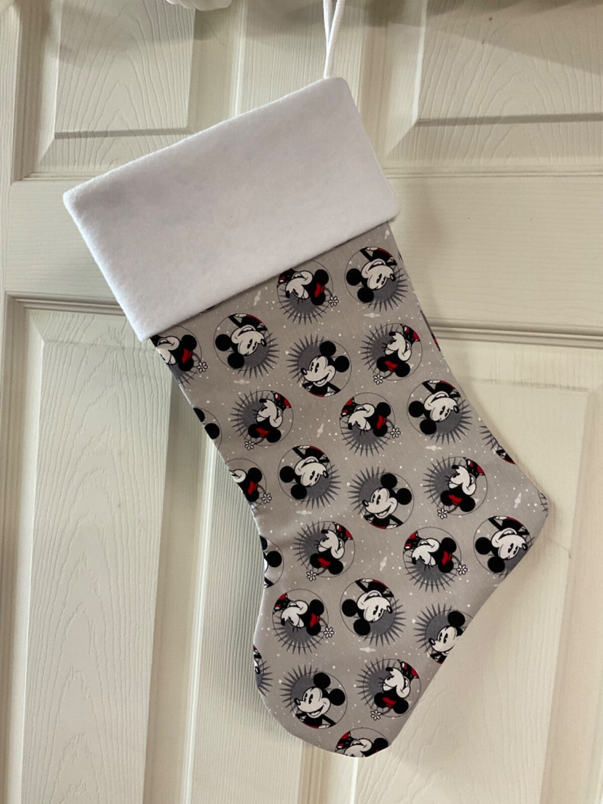 Mickey and Minnie Christmas Stocking