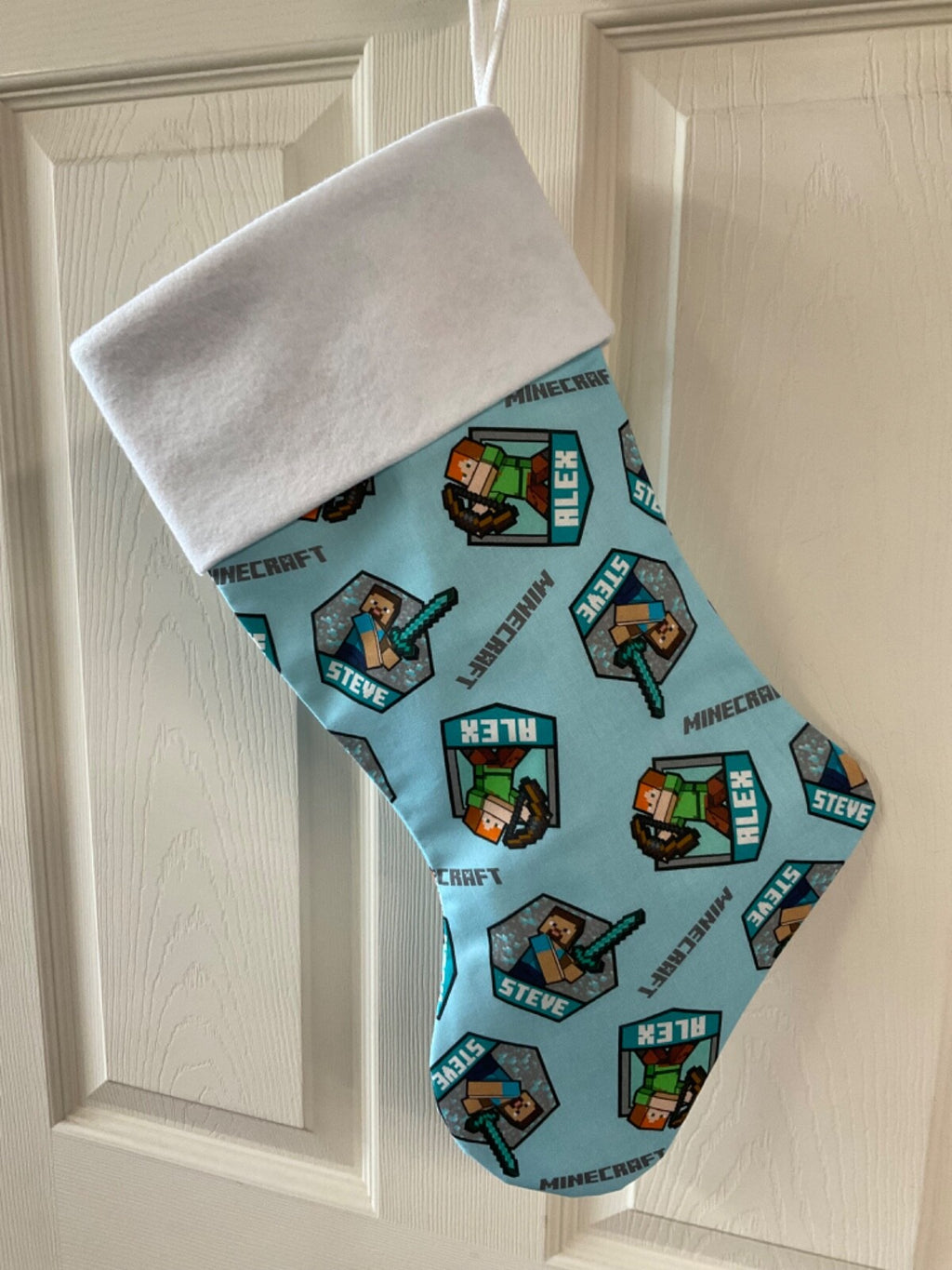 Minecraft * Christmas Stocking