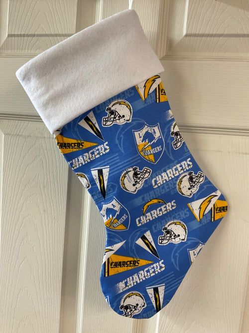 Chargers Christmas Stocking
