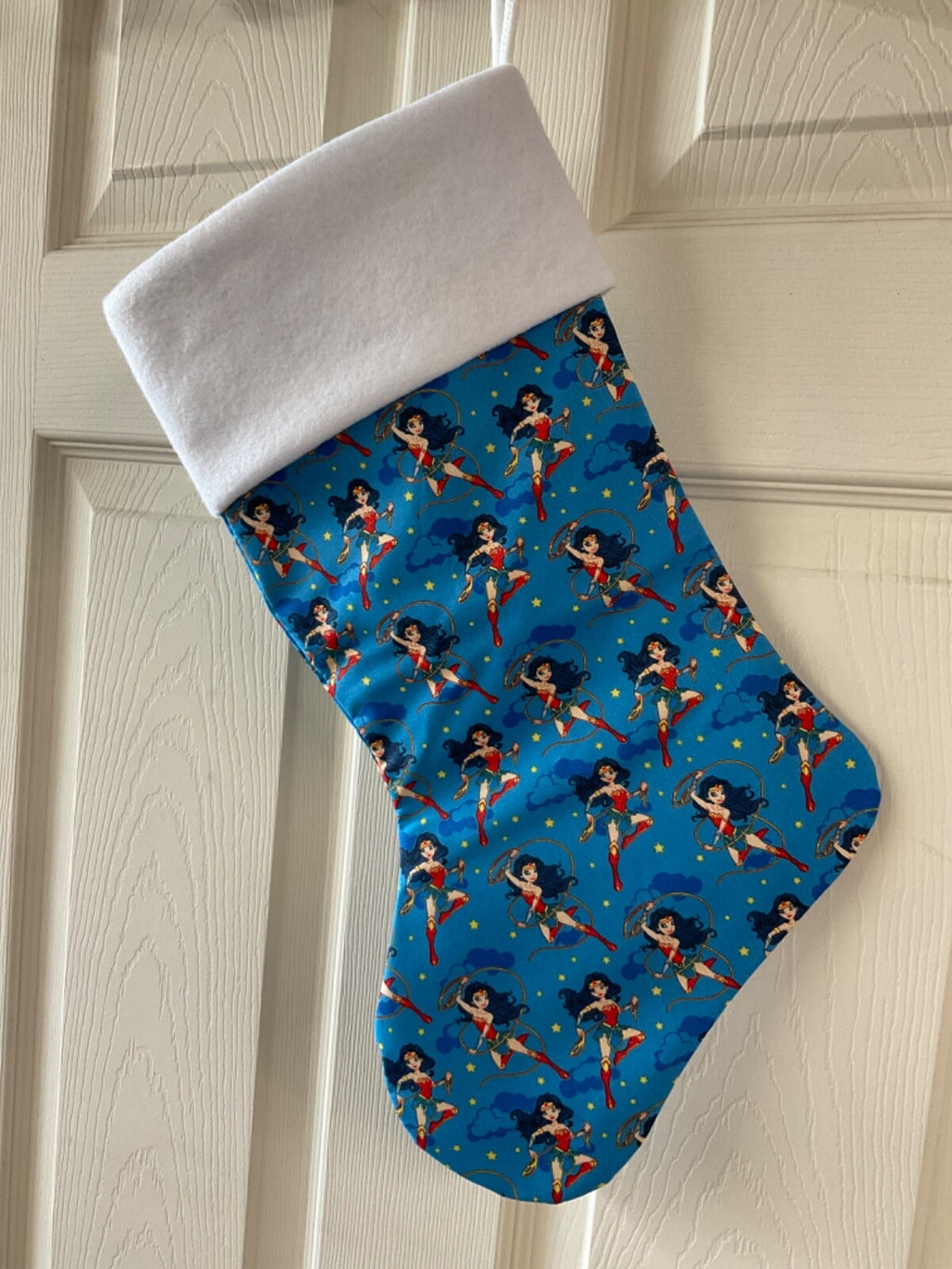 Wonder Woman Christmas Stocking