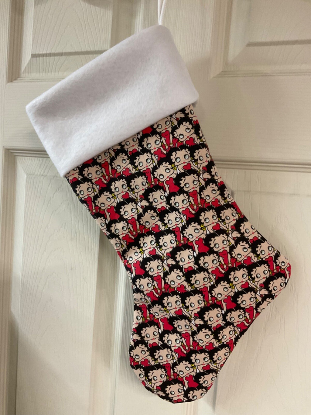 Betty boop Christmas Stocking