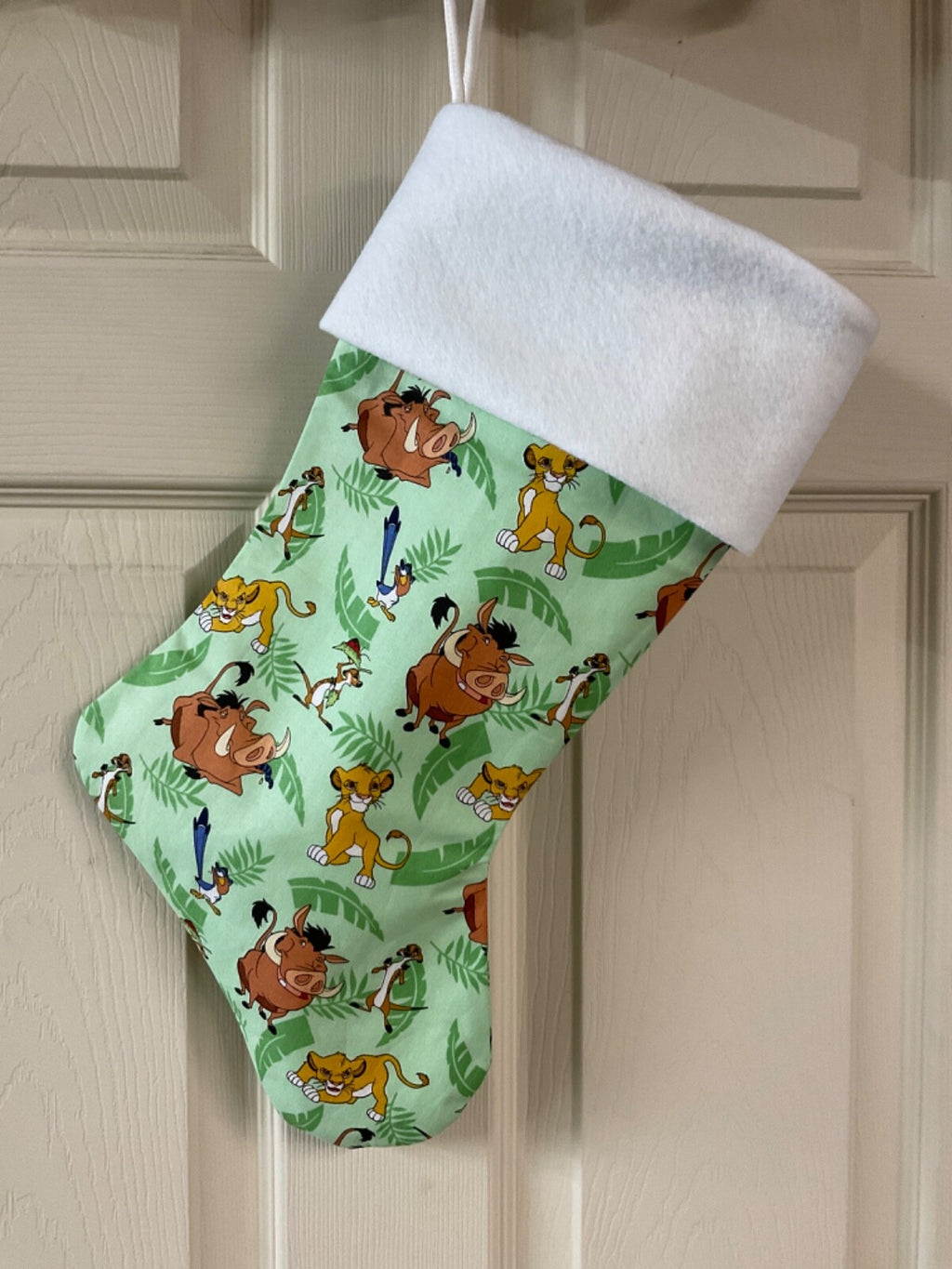 The Lion King Simba and Friends Christmas Stocking