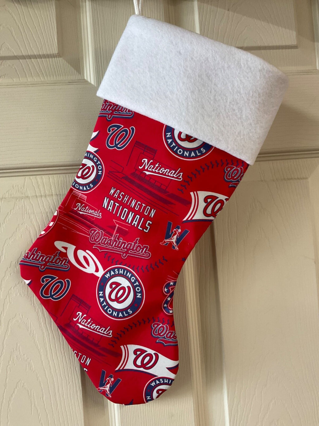 Washington Nationals Christmas Stocking