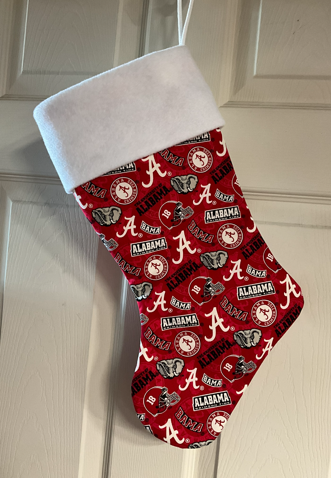 Alabama  Crimson tide Christmas Stocking