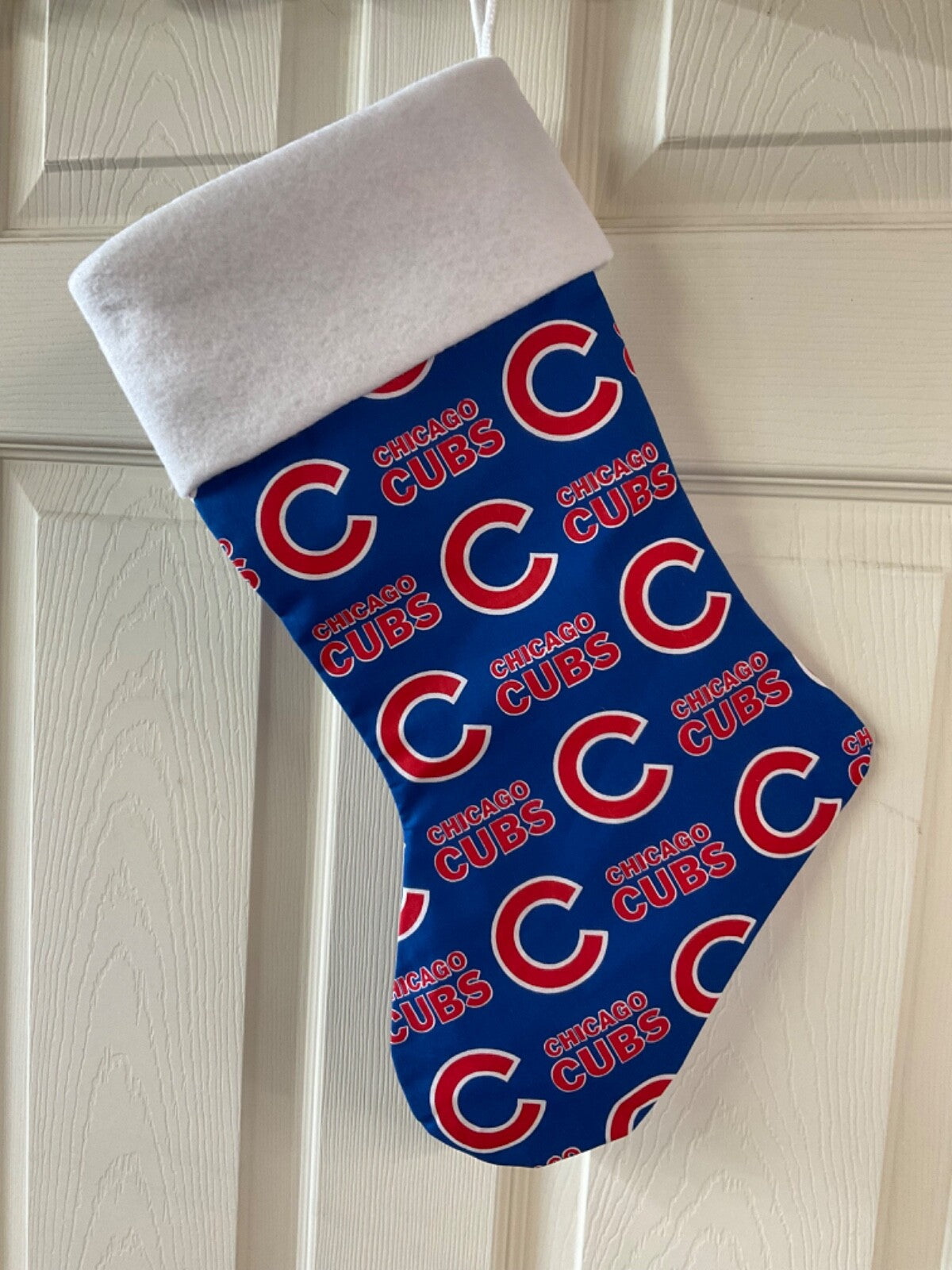 Chicago Cubs Christmas Stocking