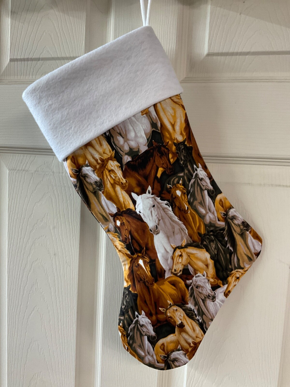 Horses Lover Christmas Stocking