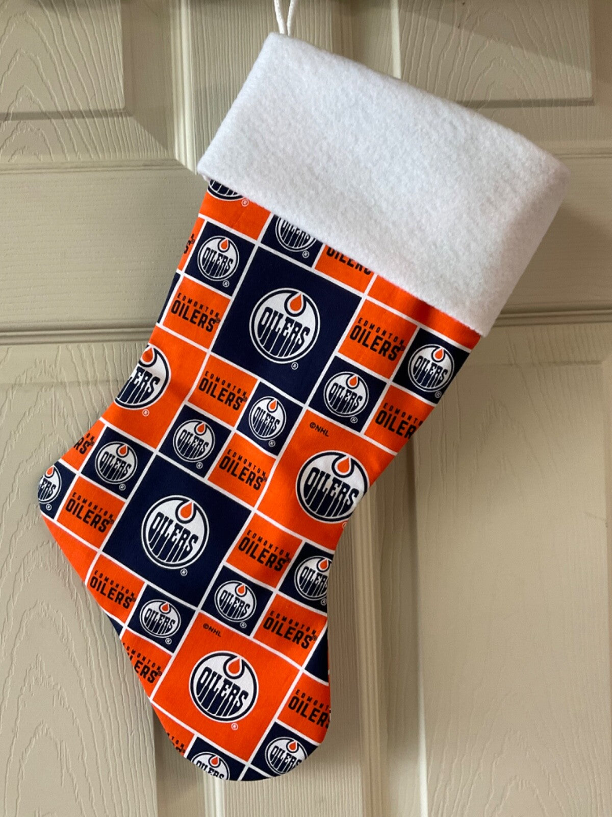Edmonton oilers Christmas Stocking
