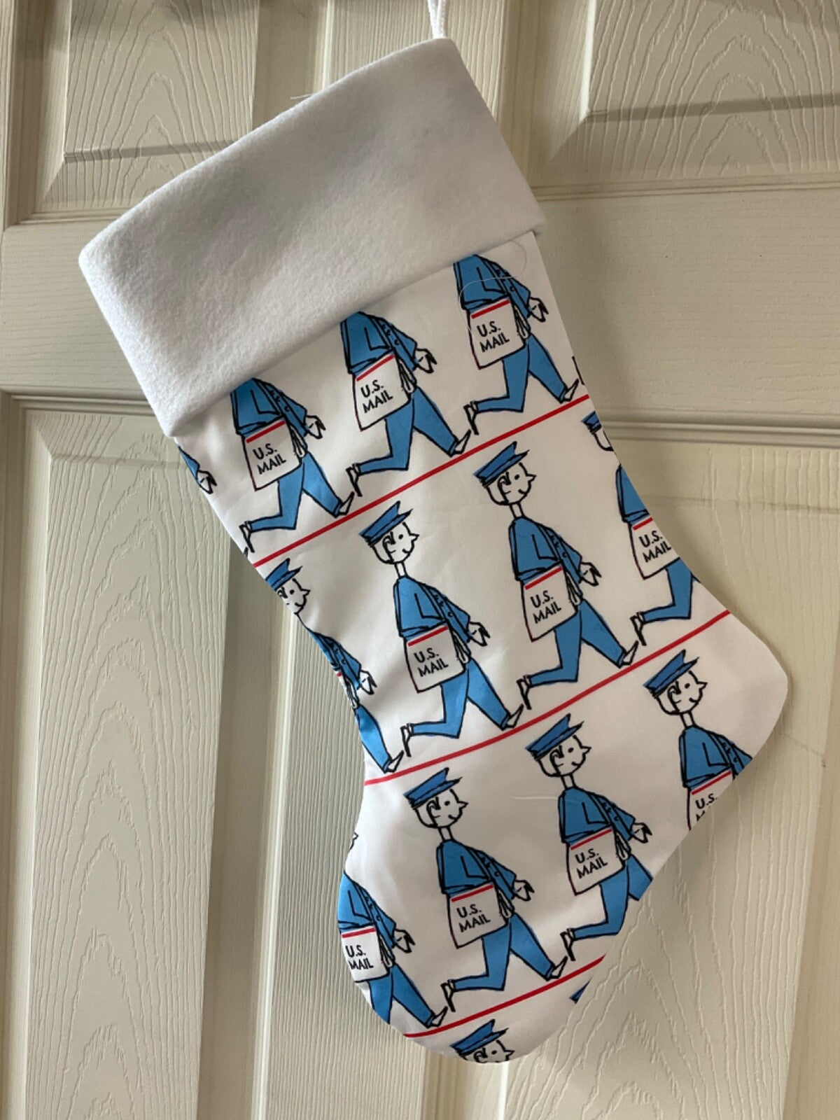Mail carrier Christmas Stocking