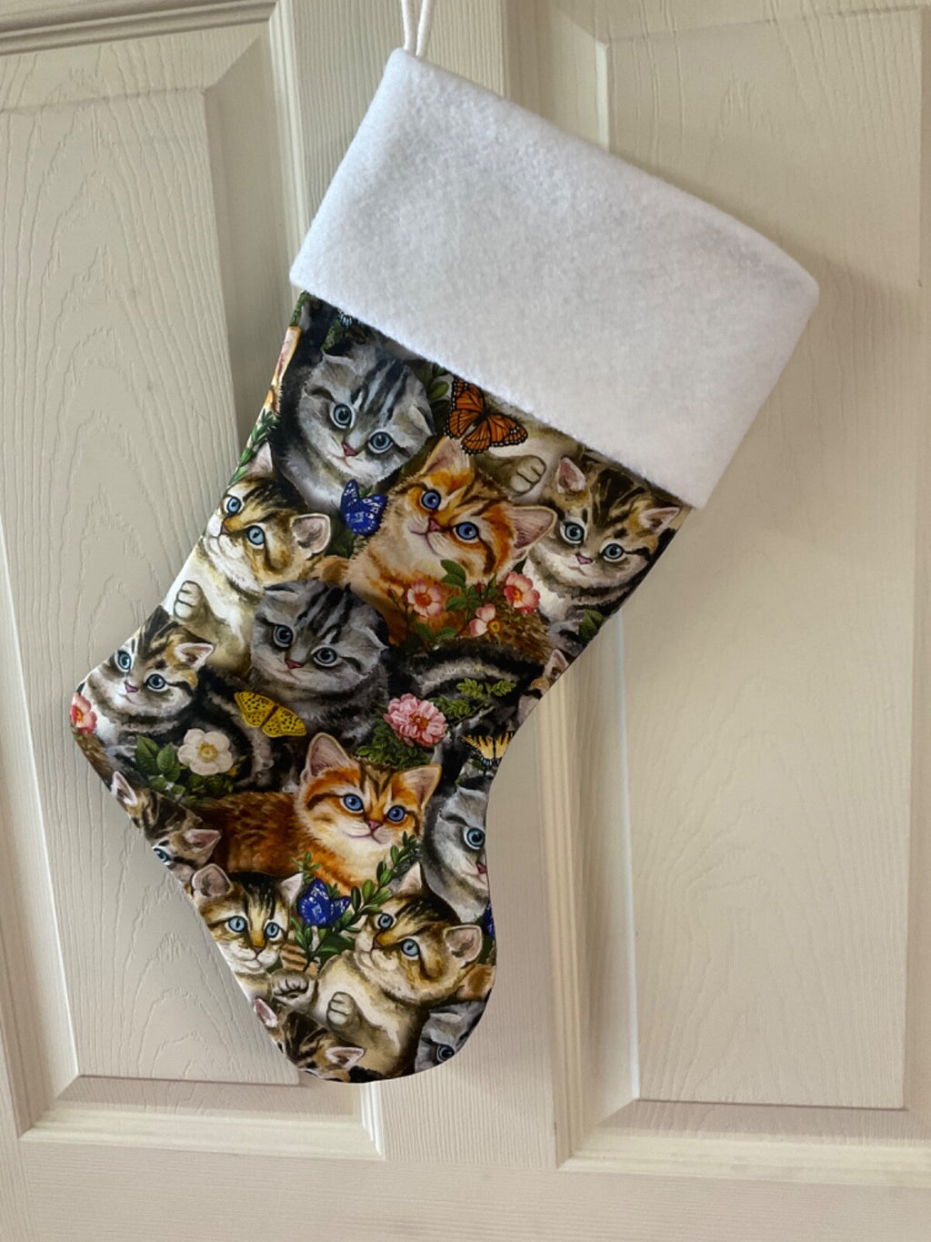 Kitty Cats Christmas Stocking
