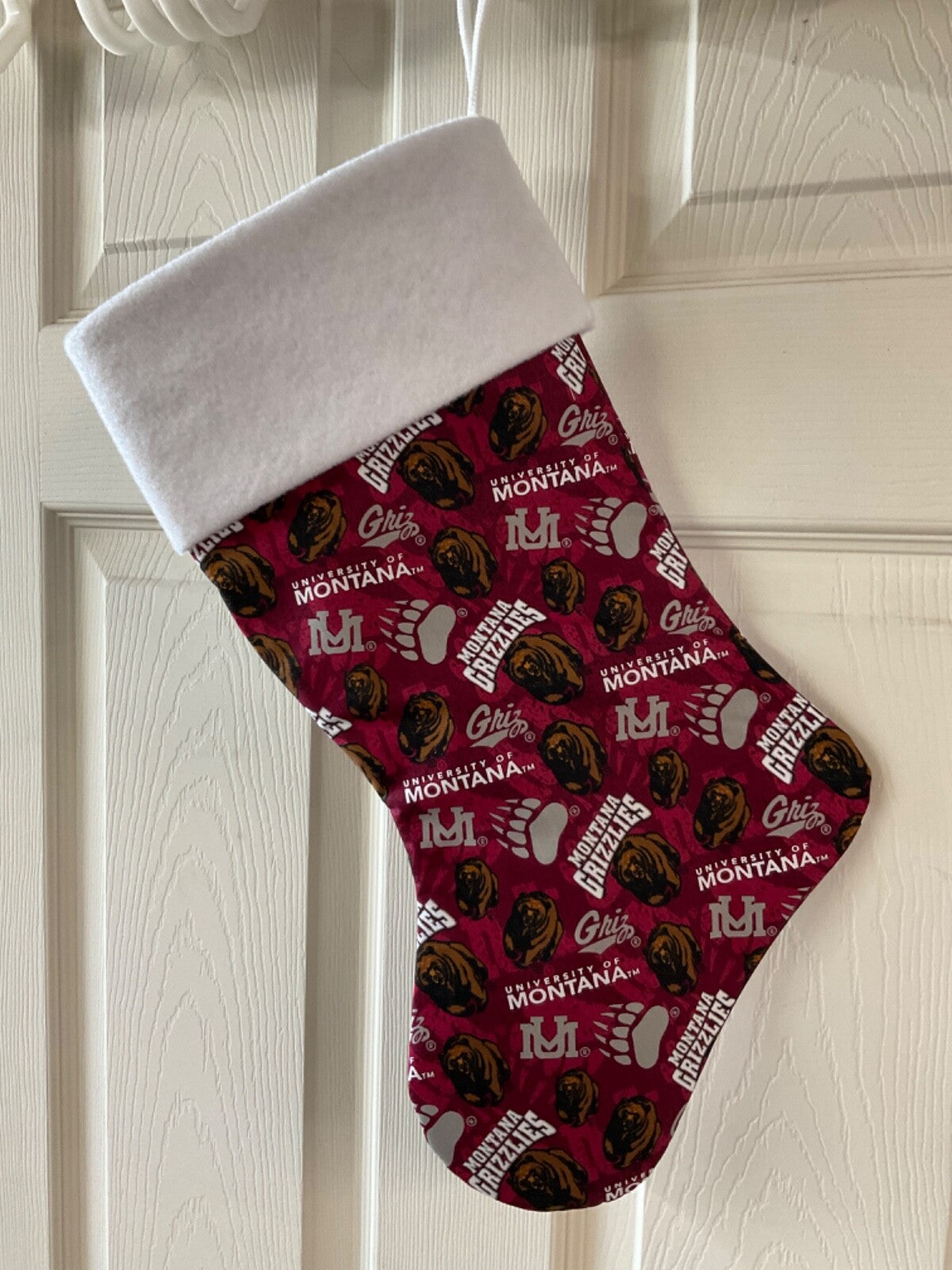 University of Montana Grizzlies Christmas Stocking
