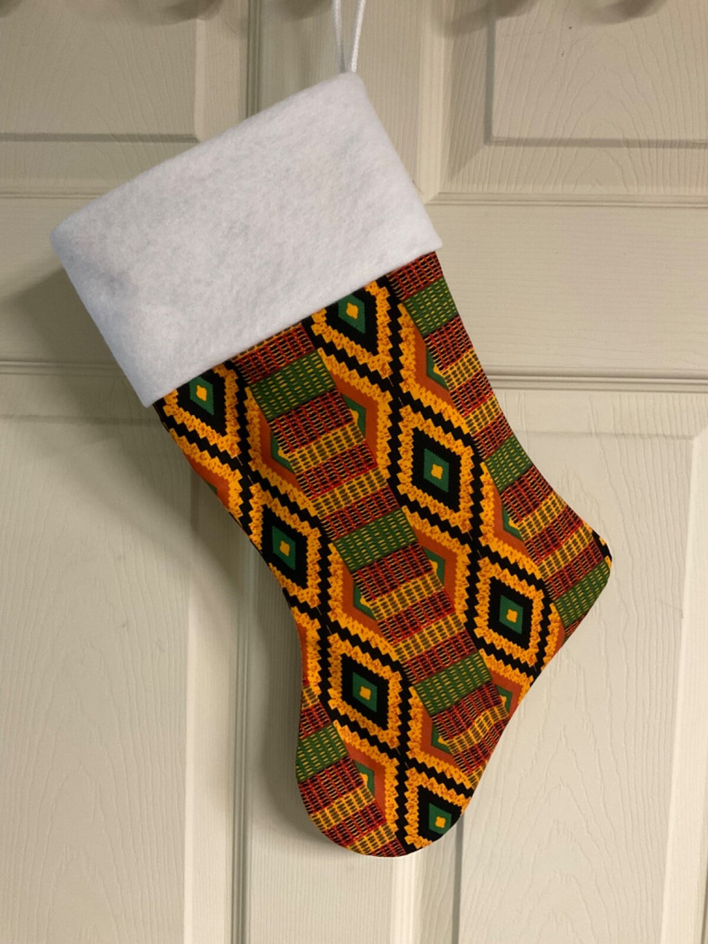 Kente Christmas Stocking