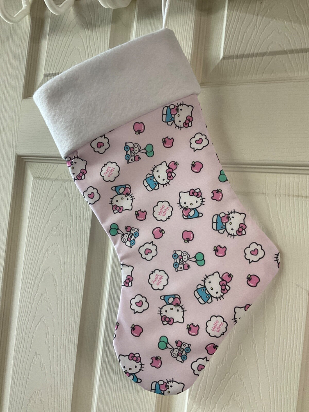 Hello Kitty Lt. pink Christmas Stocking