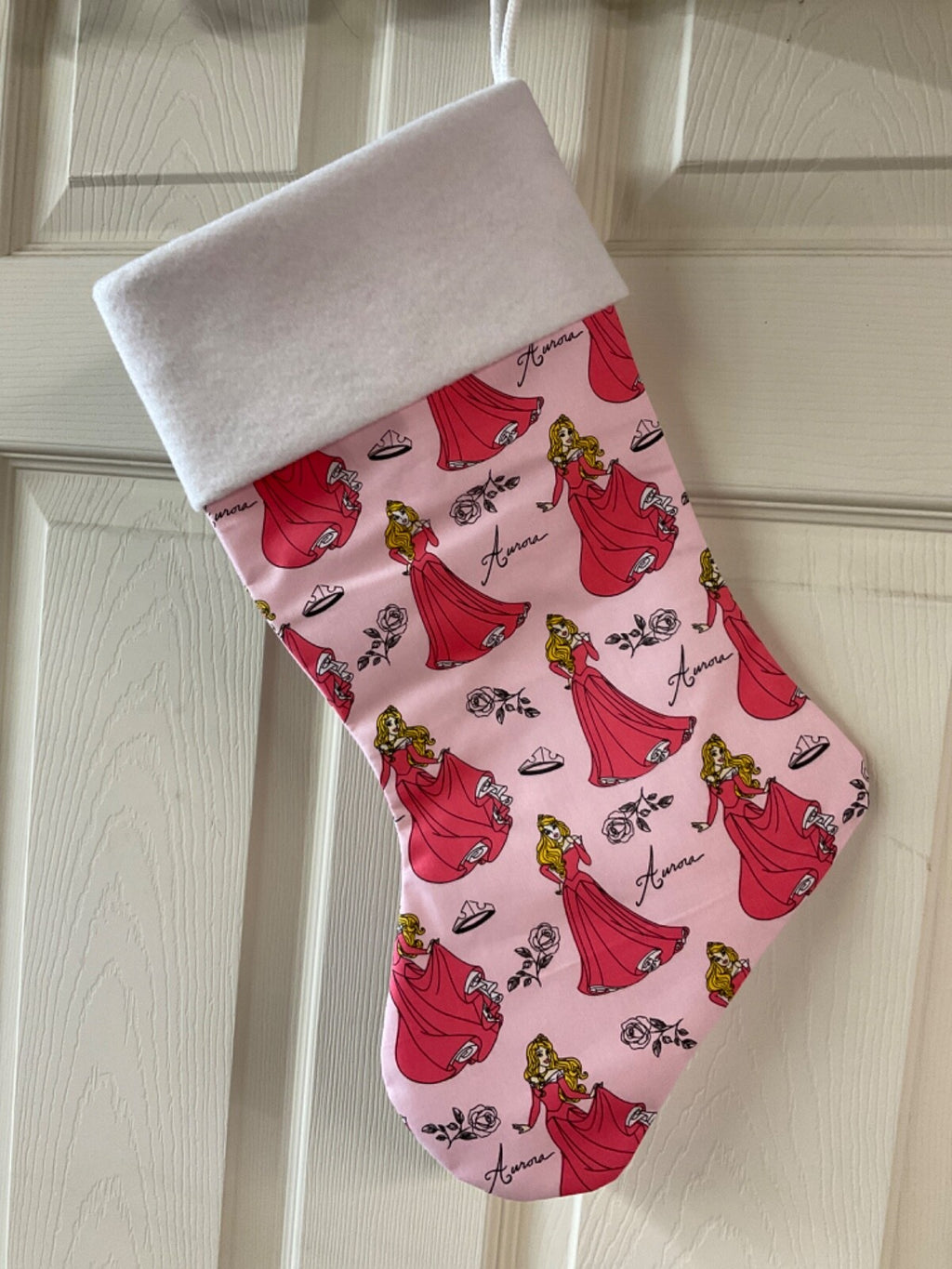 Sleeping Beauty Aurora Christmas Stocking