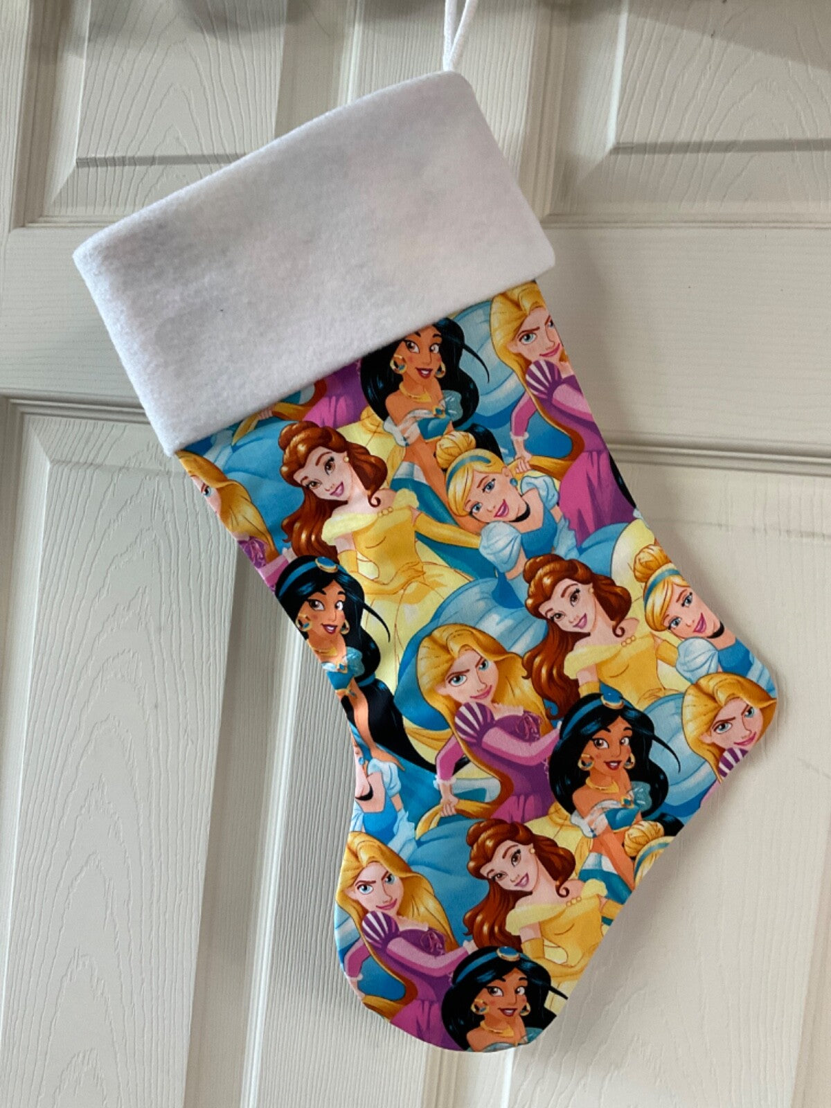 Princess (yellow) Christmas Stocking