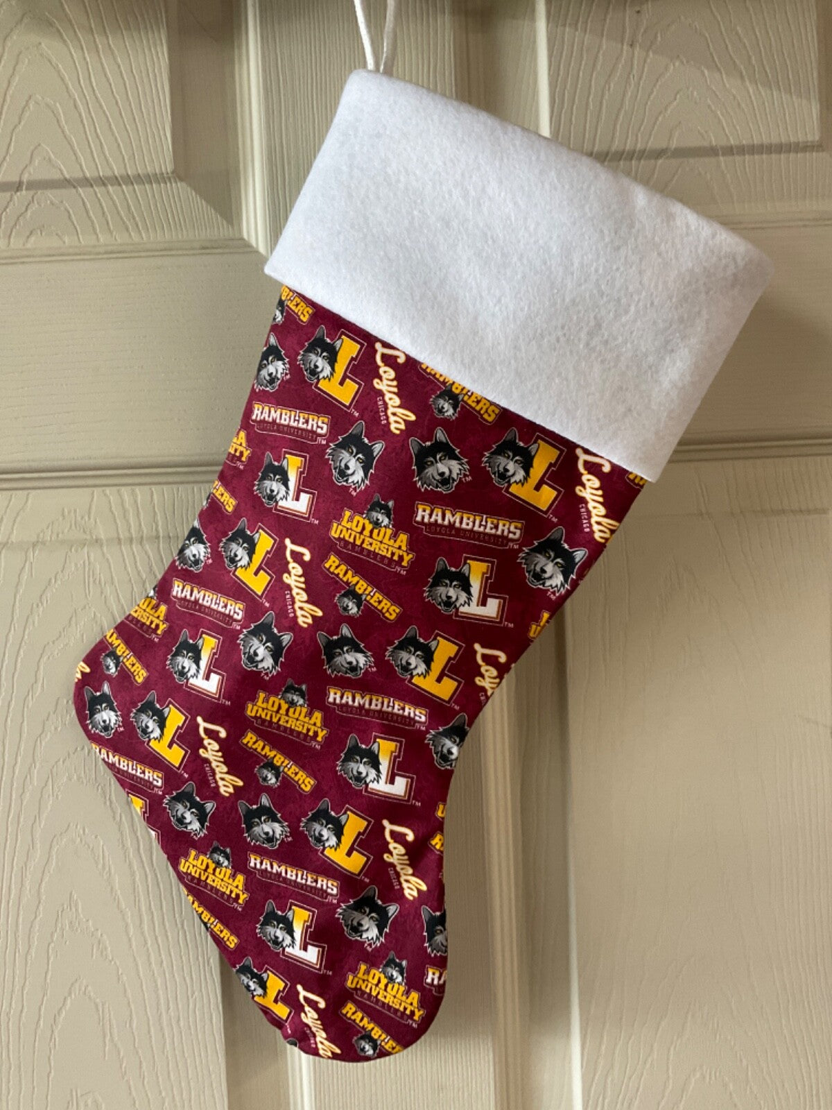 Loyola university, Ramblers Christmas Stocking