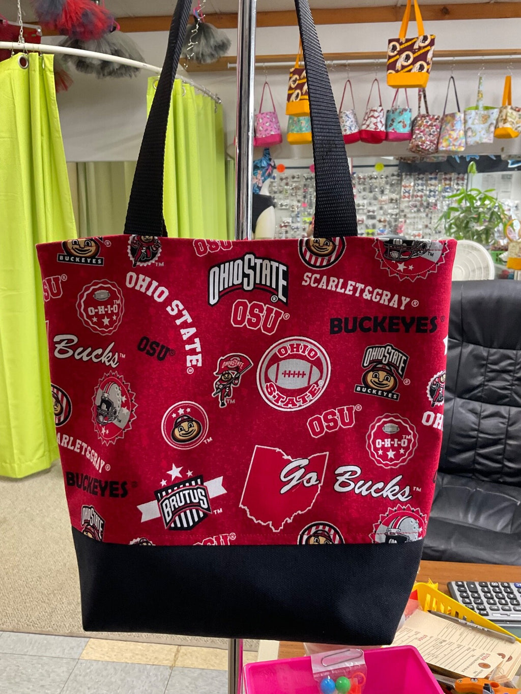 Ohio Buckeyes Tigers Tote Bag