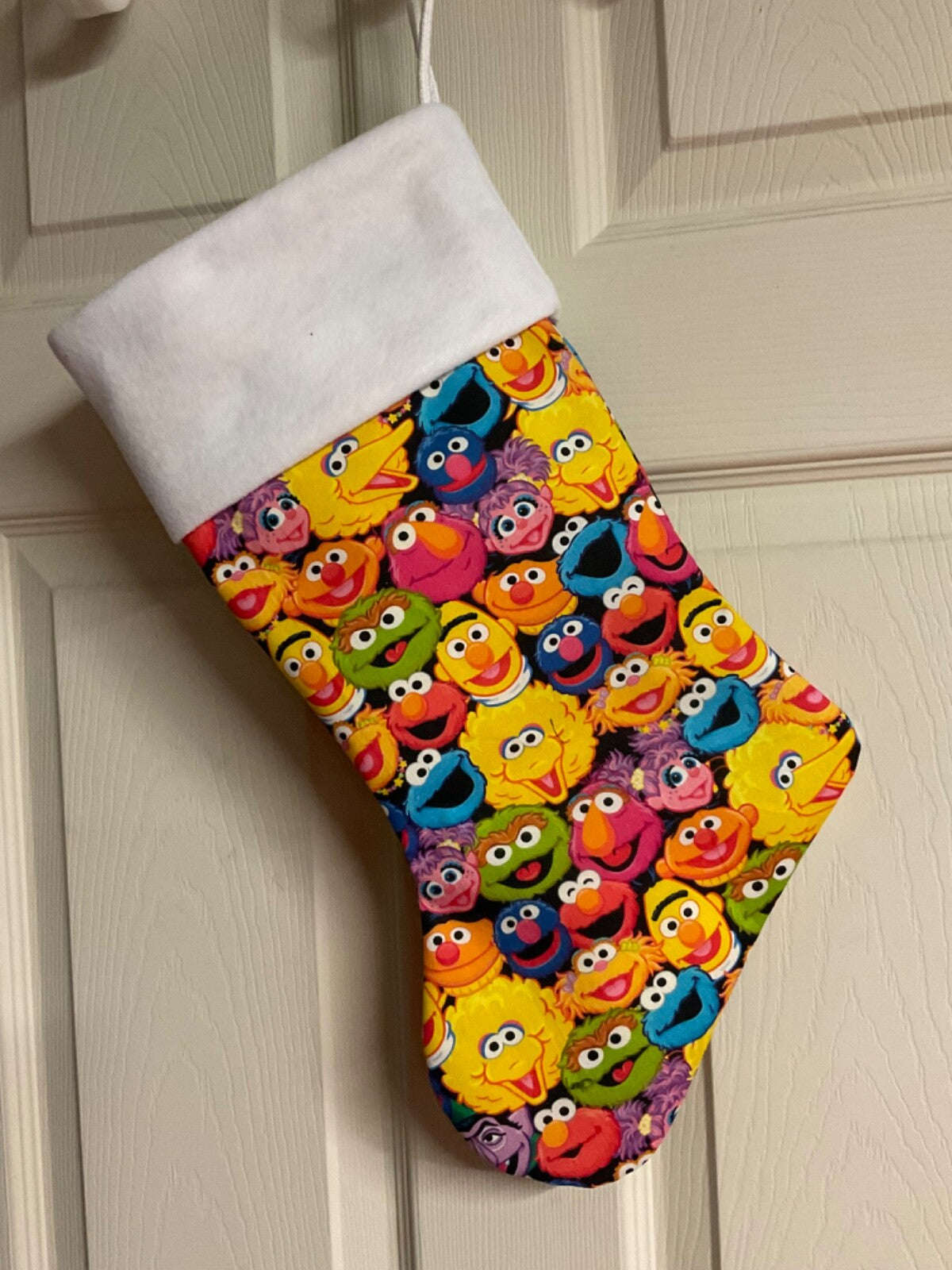 Big bird and friends Christmas Stocking