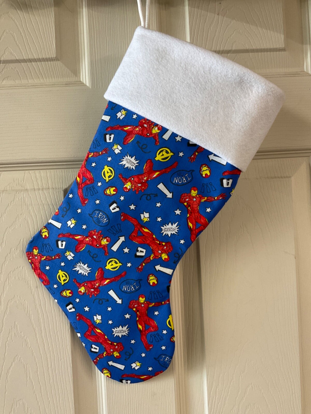 The Iron Man  Christmas Stocking