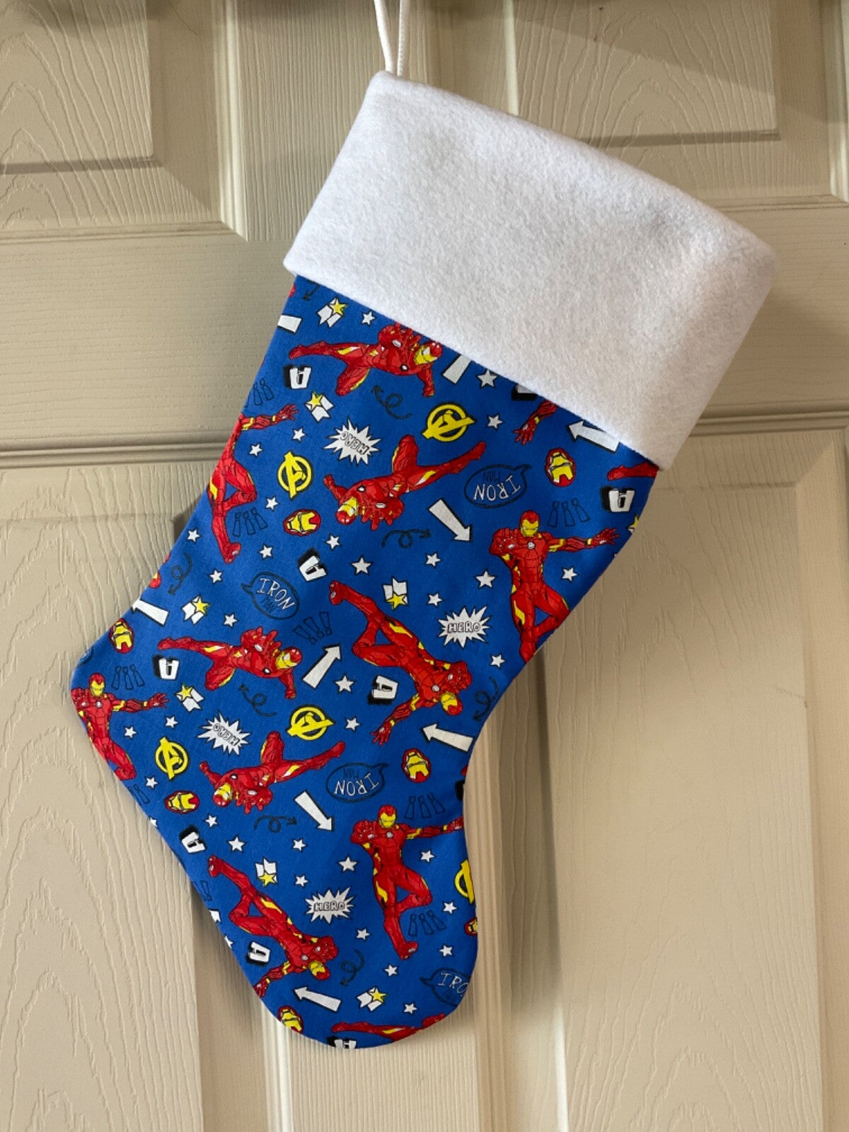 The Iron Man  Christmas Stocking