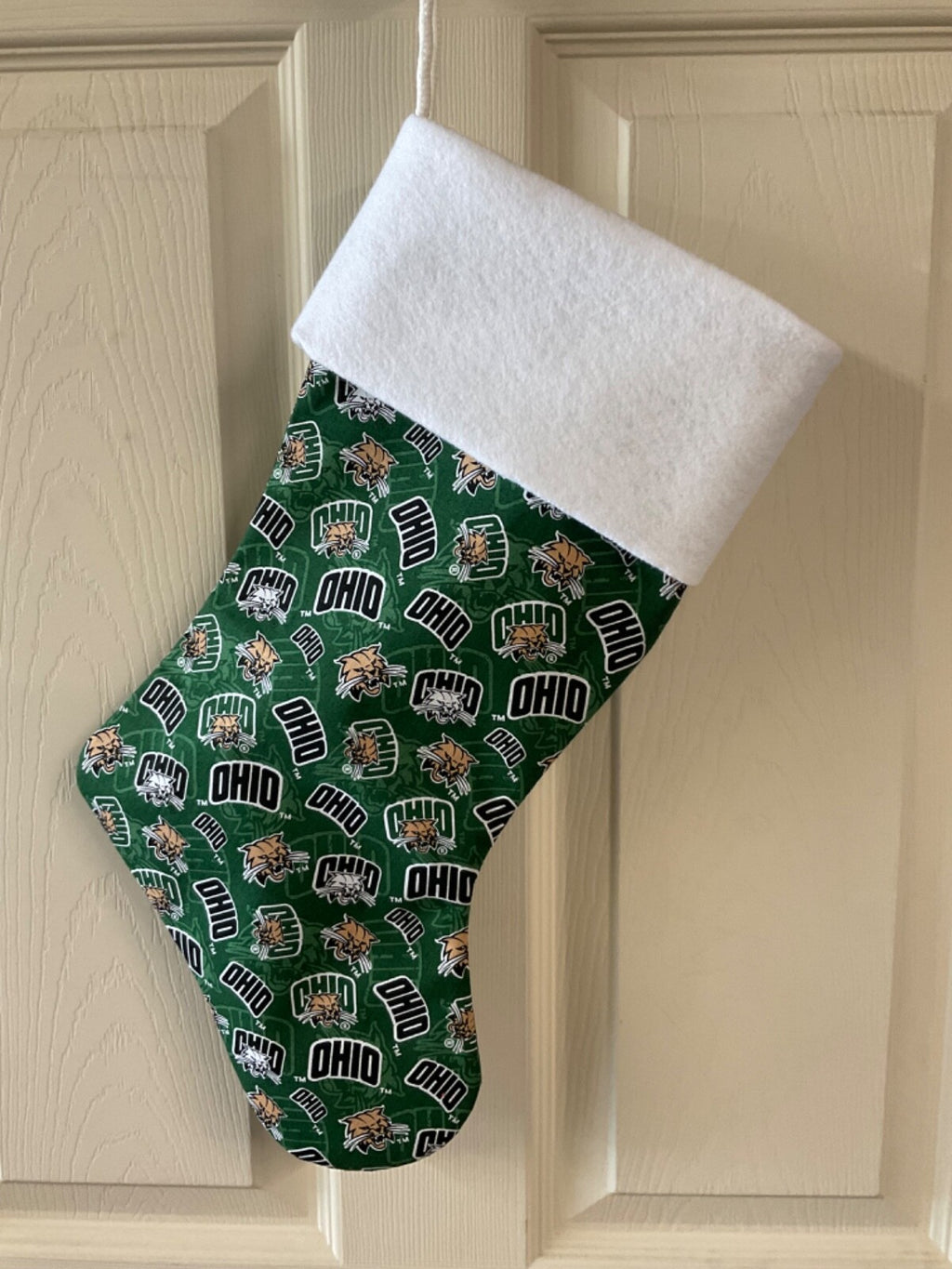 Ohio Bobcats Christmas Stocking