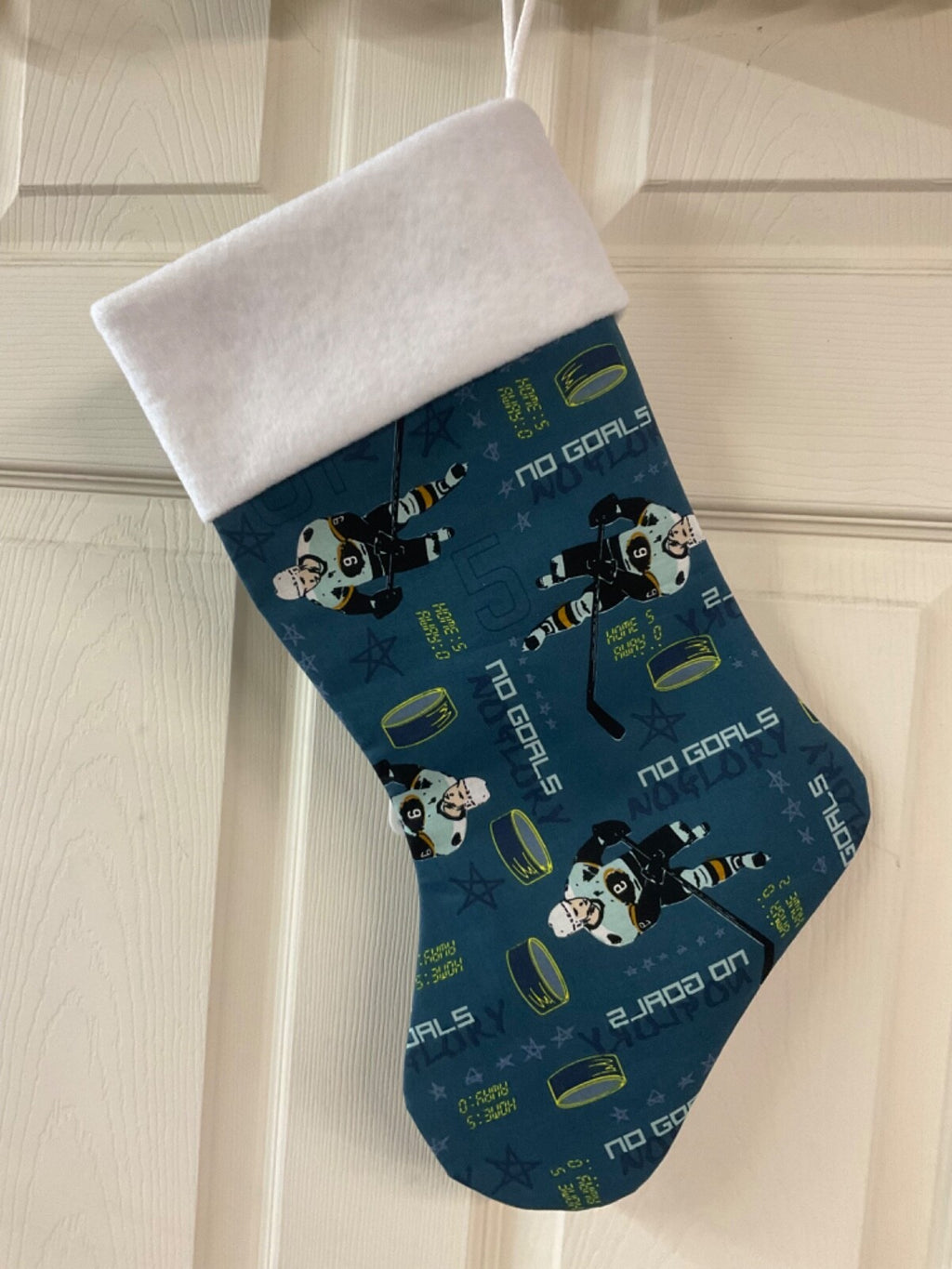 Hockey (no rules) Christmas Stocking
