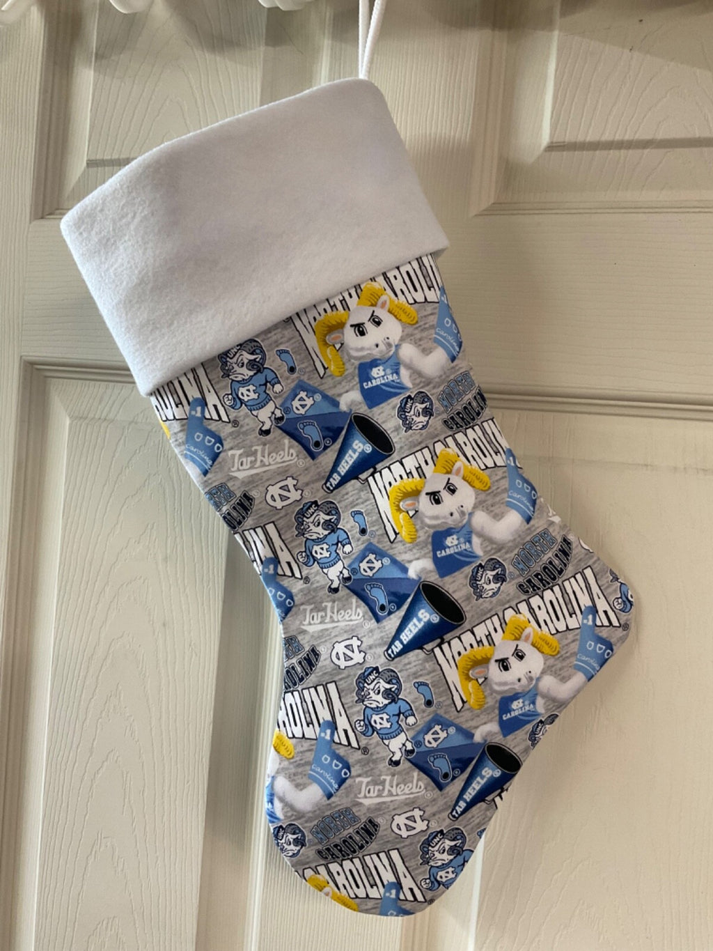 North Carolina Tarheels (Mascot) Christmas Stocking