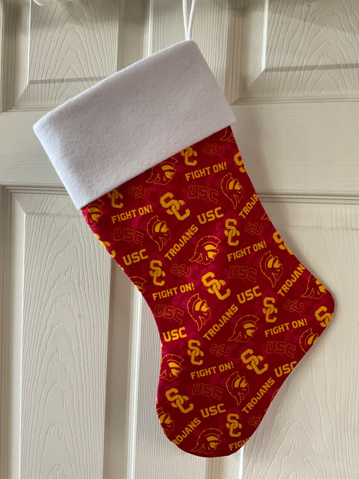 USC Trojans ( Fight on! ) Christmas Stocking
