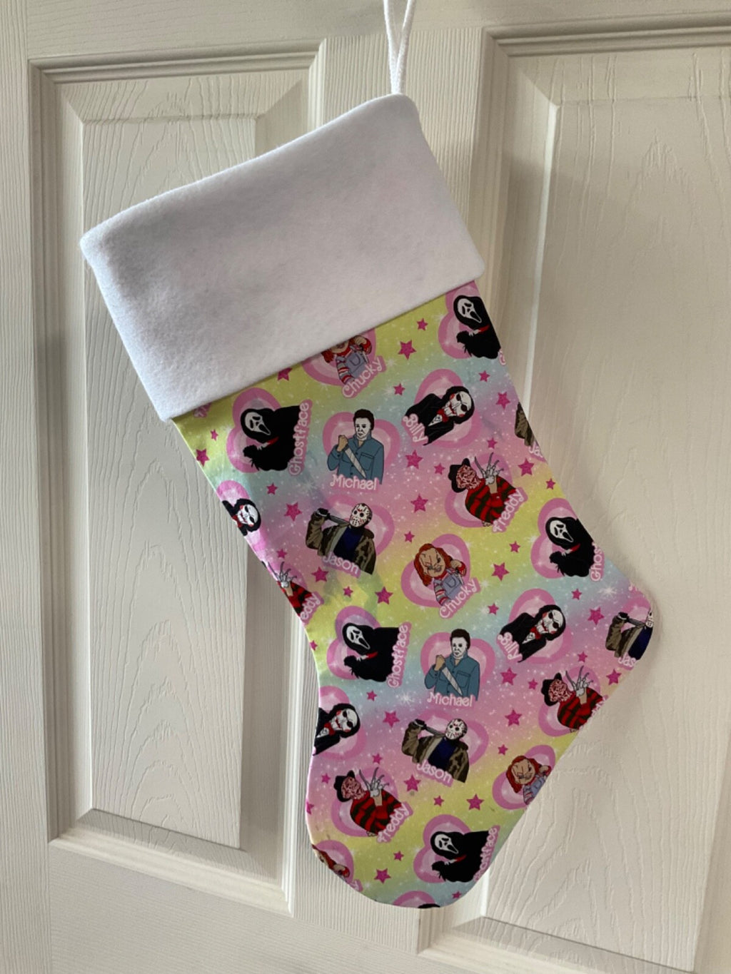 Scary Monster Christmas Stocking