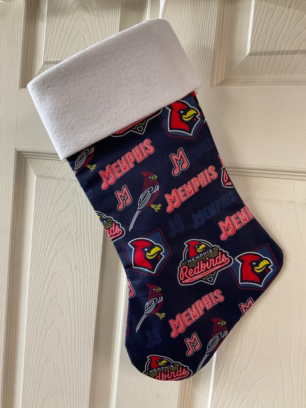 Memphis Redbirds Christmas Stocking