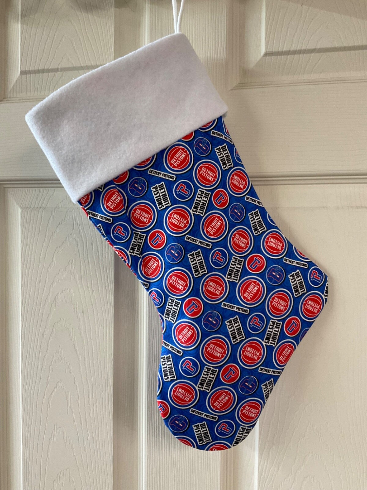 Detroit Pistons Christmas Stocking