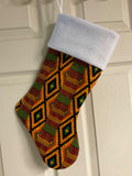 Kente Christmas Stocking
