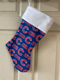 Chicago Cubs Christmas Stocking
