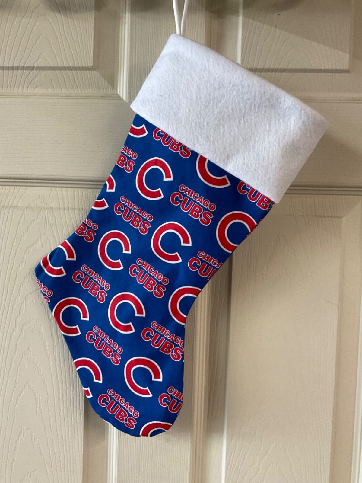 Chicago Cubs Christmas Stocking