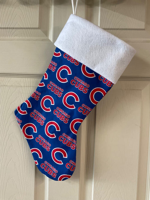 Chicago Cubs Christmas Stocking