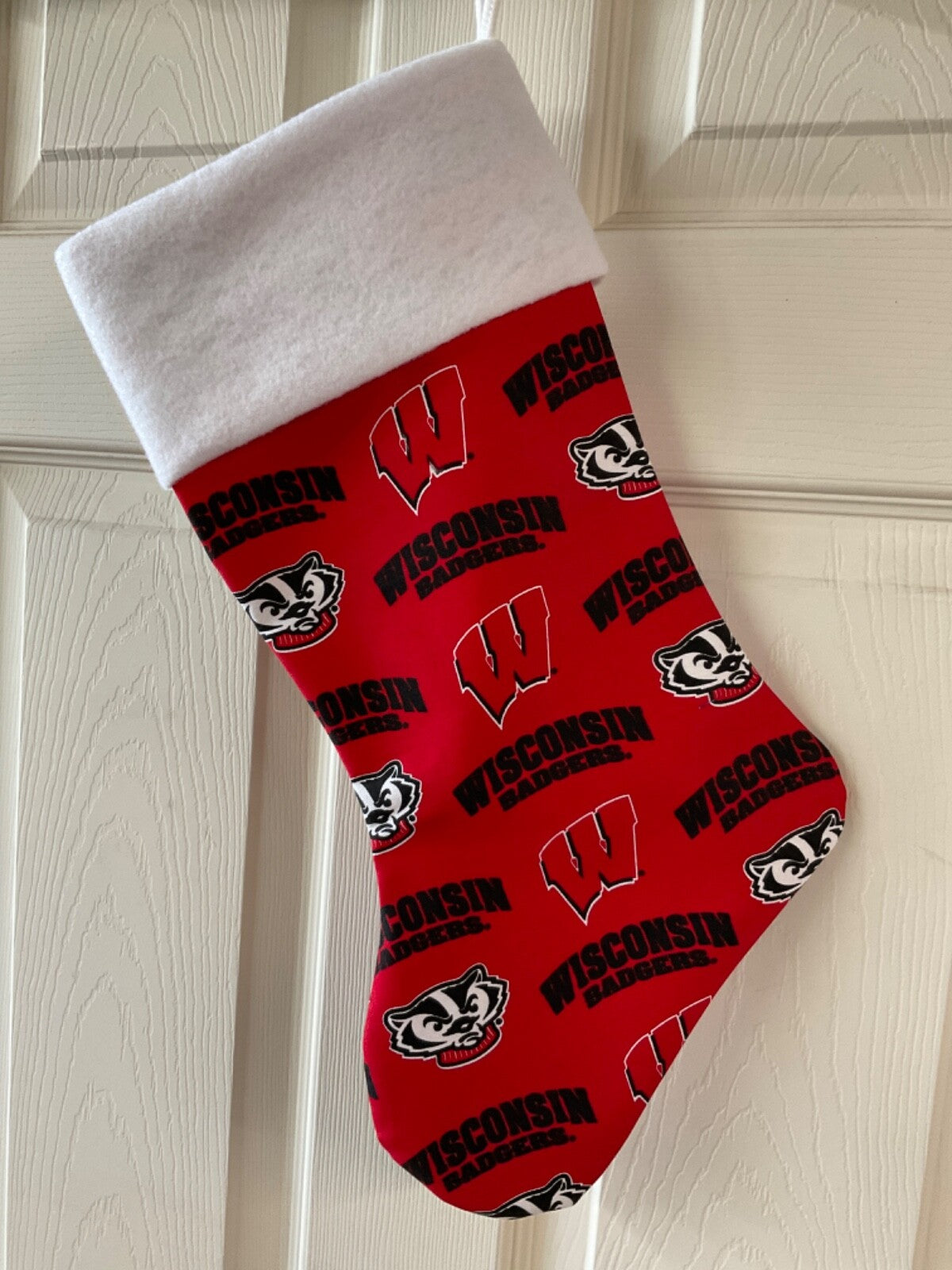 Wisconsin Badgers* Christmas Stocking