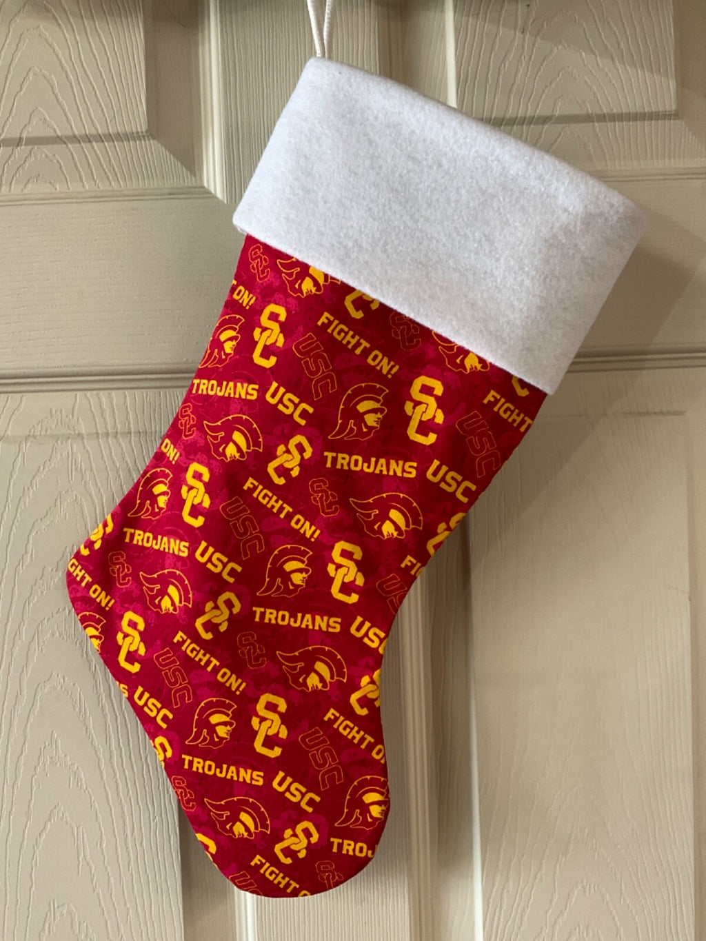 USC Trojans ( Fight on! ) Christmas Stocking
