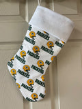 Green Bay Packers (White) Christmas Stocking