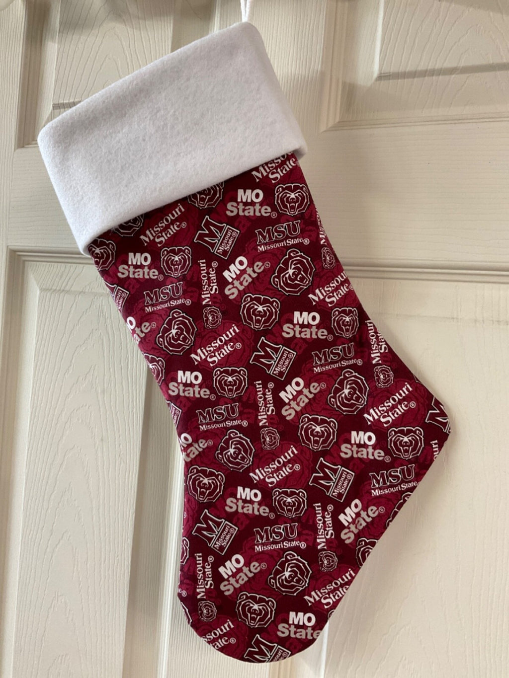Missouri State Bears Christmas Stocking
