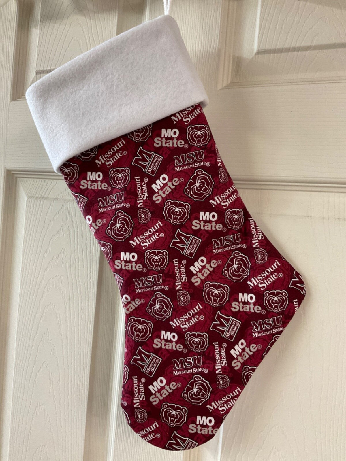 Missouri State Bears Christmas Stocking