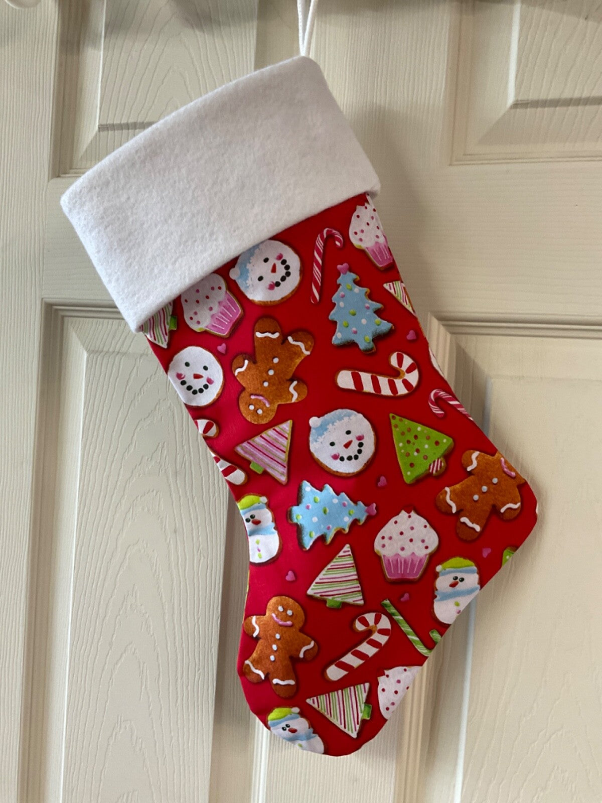 Ginger Bread Christmas Stocking