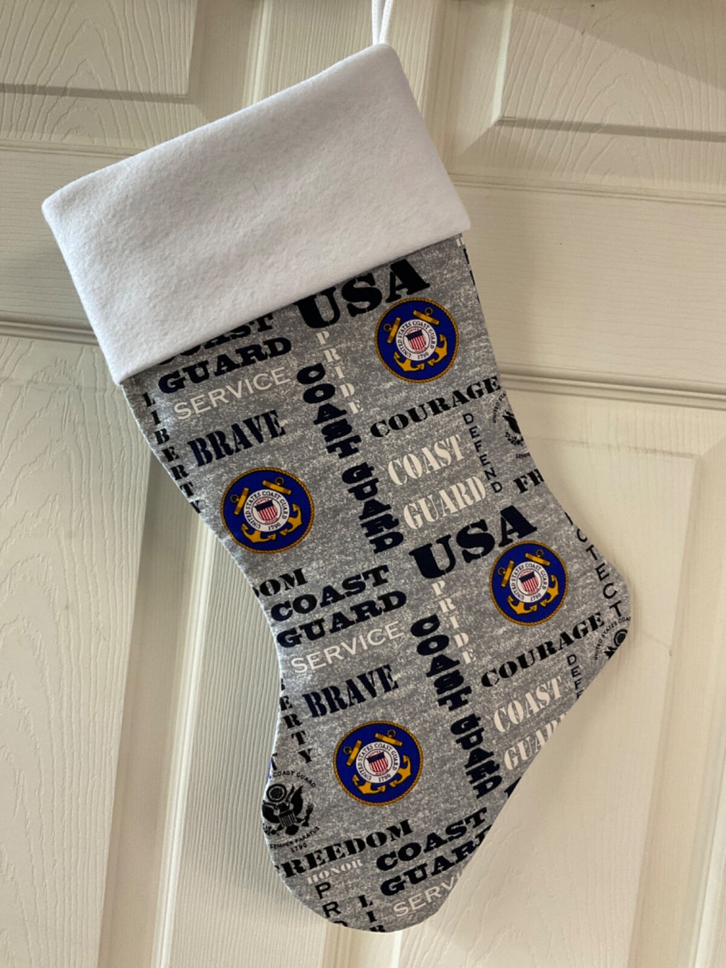 US Coast Guard Christmas Stocking