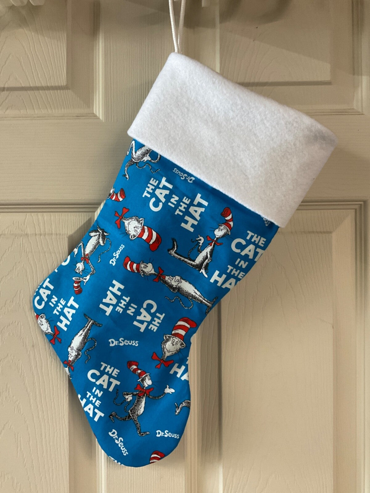 The Cat in the Hat  Christmas Stocking